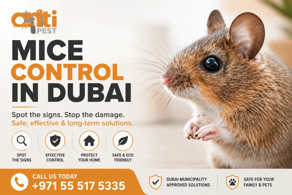 Mice Control Dubai Same-Day Mouse Removal Anti Pest