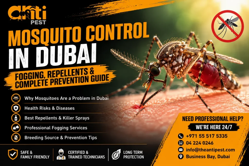 Mosquito Fogging Dubai | Mosquito Control & Pest Treatment